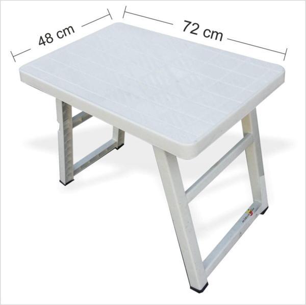 M3Decorium Bezli Raflı Fileli Cepli Sepetli Zulalı Piknik Kamp Piknikçi Kampçı Balıkçı Bahçe Masası Sehpası - Image 1