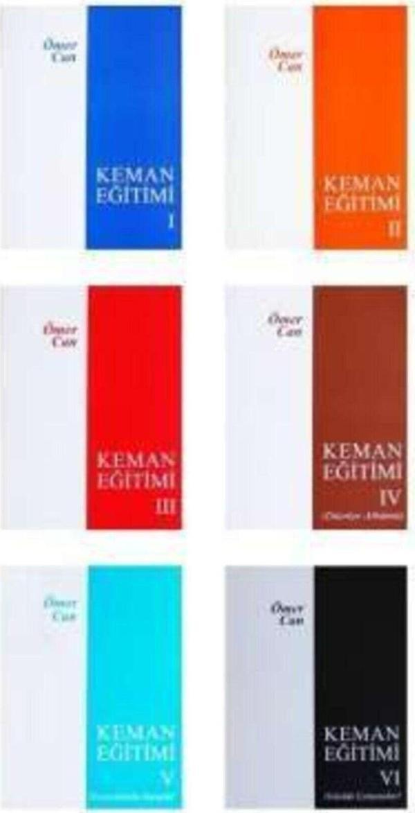 Segah Müzik Ömer Can Keman Eğitimi 6 Kitap (Set) - Ömercan Keman Metodu - Image 1