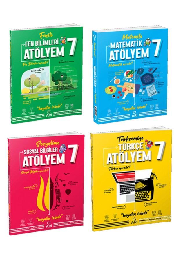 Arı Yayıncılık 7. Sınıf Türkçemino - Matemito - Fenito - Sosyalimo Atölyem - Arı Yayıncılık - Image 1