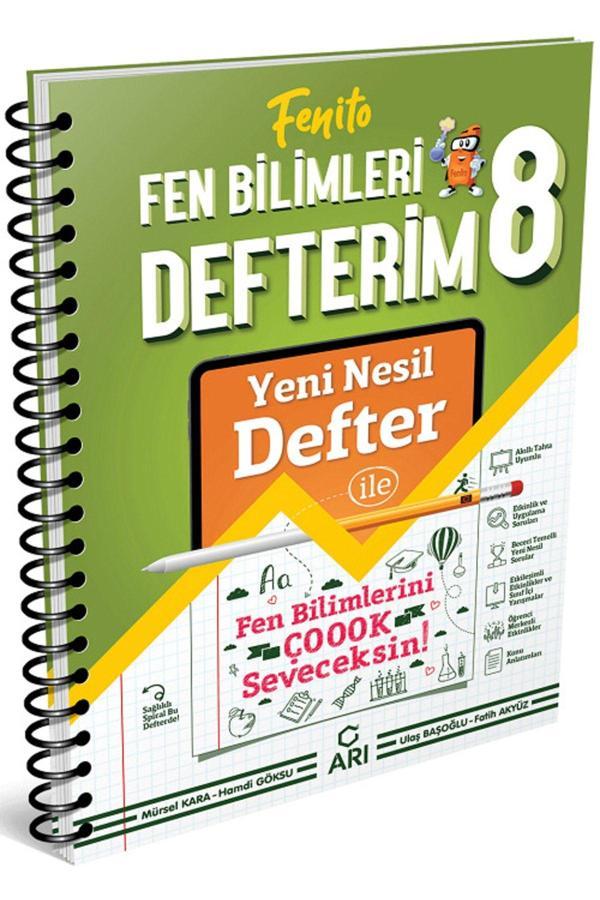 Arı Yayıncılık Arı Yayınları 8. Sınıf Fen Bilimleri Defterim Fenito - Arı Yayıncılık - Image 1