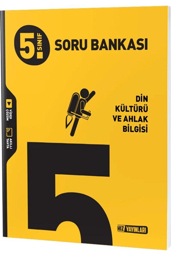 Hız Yayınları 5. Sınıf Din Kültürü ve Ahlak Bilgisi Soru Bankası Kolektif 9786258394559 - Hız Yayınları - Image 1