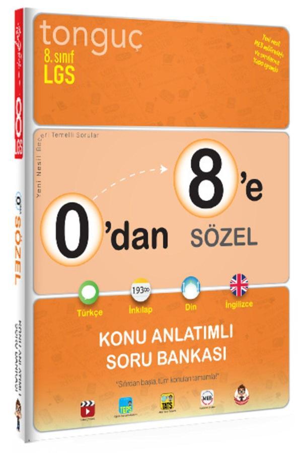 Tonguç Akademi 0 Dan 8 E Sözel Konu Anlatımlı Soru Bankası - Tonguç Akademi - Image 1