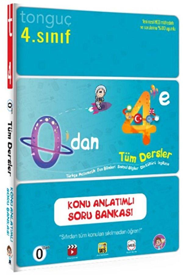 Tonguç Akademi 0'dan 4'e Konu Anlatımlı Soru Bankası Kolektif 9786258152494 - Tonguç Akademi - Image 1