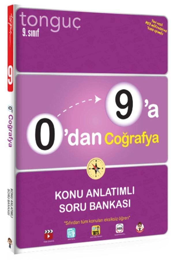 Tonguç Akademi 0'dan 9'a Coğrafya Konu Anlatımlı Soru Bankası Tonguç Yayınları - Tonguç Akademi - Image 1