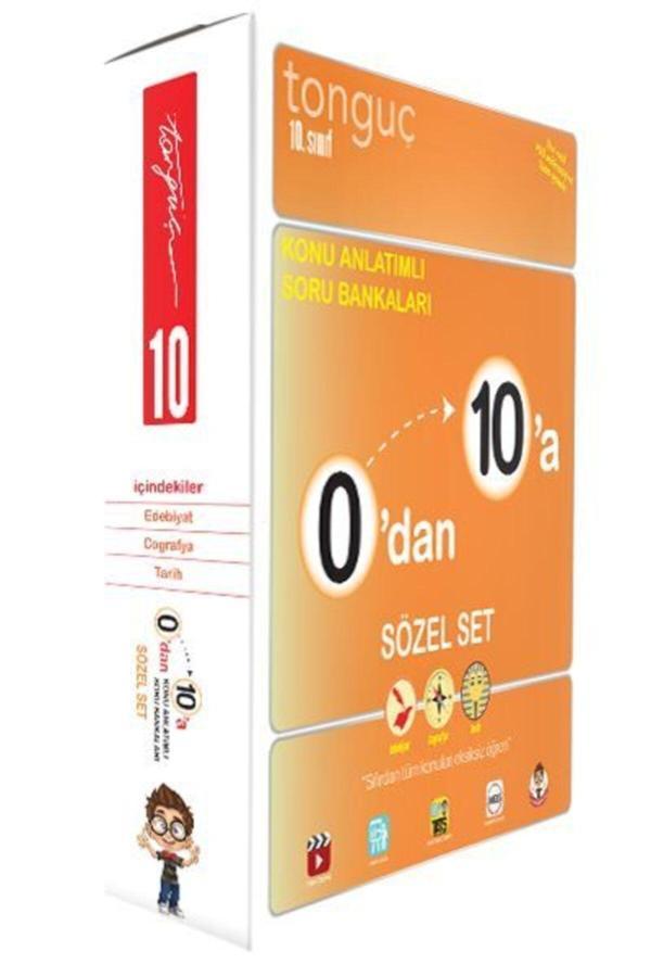 Tonguç Akademi 10. Sınıf 0 Dan 10 A Sözel Set Konu Anlatımlı Soru Bankası - Tonguç Akademi - Image 1