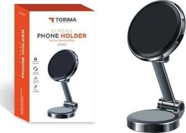 Torima JX-027 Ayarlanabilir Araç ve Masa üstü Telefon Tutucu Siyah - Image 1