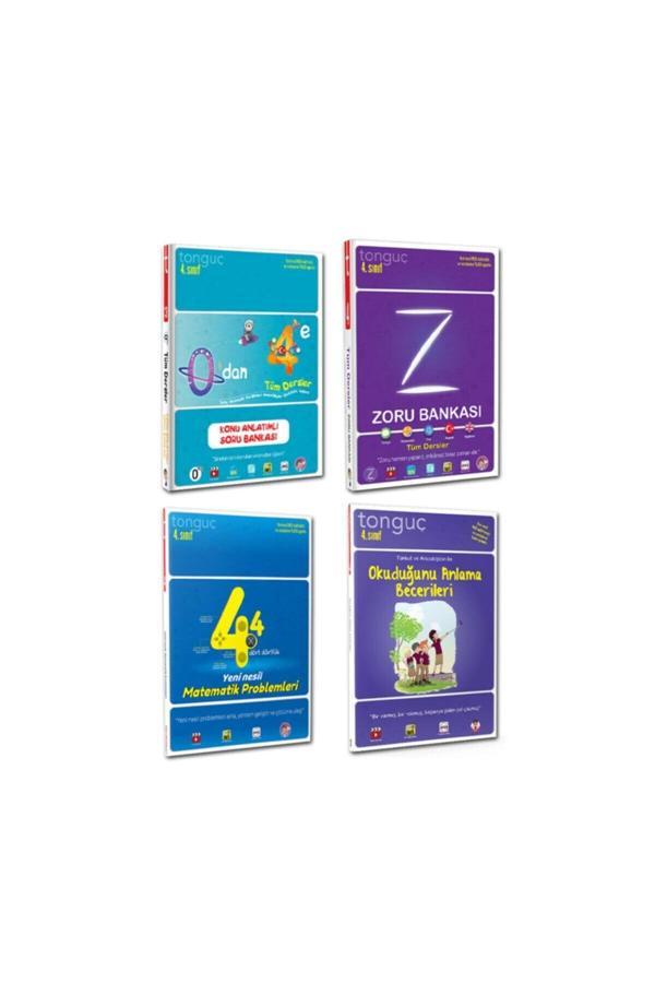 Tonguç Akademi 4. Sınıf 0 Dan 4 E Konu Anlatımlı Zoru Bankası Matematik Soru Set 2022 4 Kitap - Tonguç Akademi - Image 1