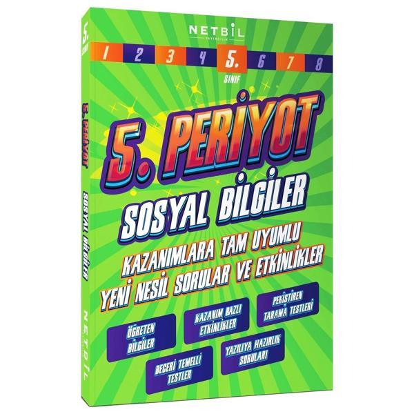 5. Sınıf Sosyal Bilgiler Periyot - Netbil Yayınları - Image 1