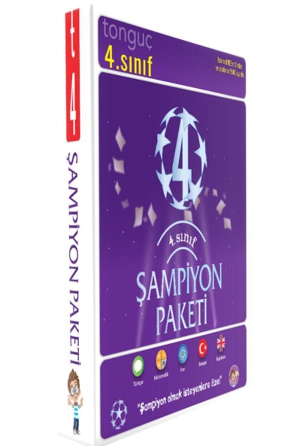 Tonguç Akademi 4. Sınıf Şampiyon Paketi Zoru Bankası Dört Dörtlük Matematik Okuduğunu Anlama Becerileri - Tonguç Akademi - Image 1