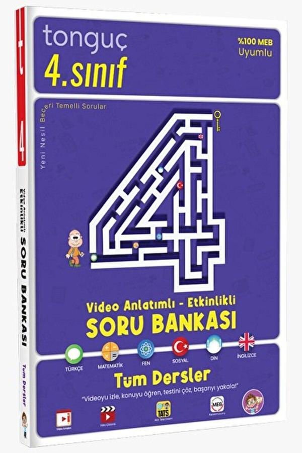 Tonguç Akademi 4. Sınıf Tüm Dersler Video Anlatımlı - Etkinlikli Soru Bankası 9786257749916 - Tonguç Akademi - Image 1