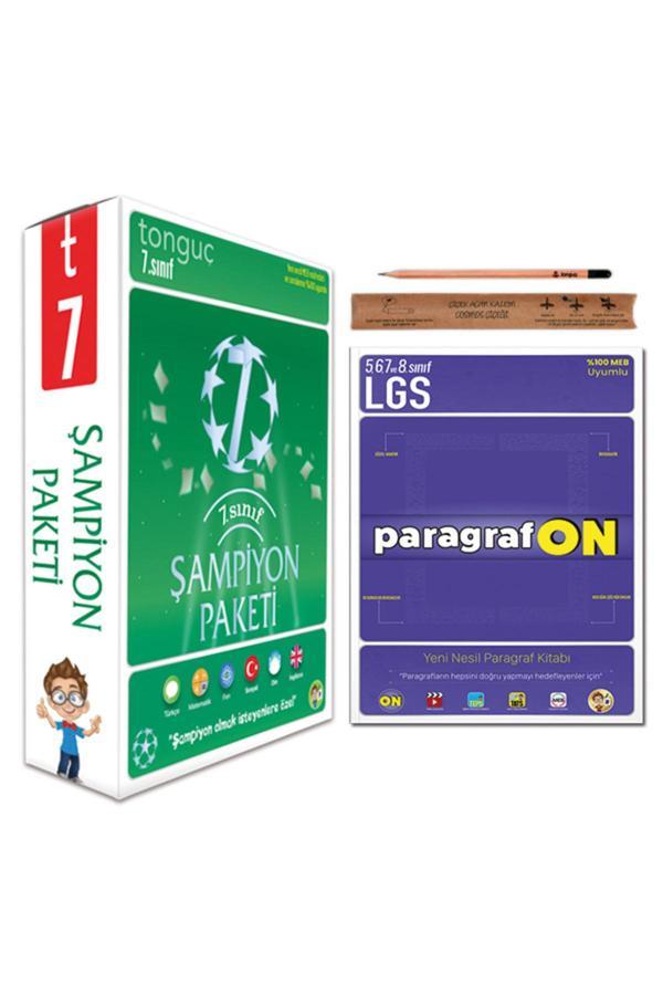 Tonguç Akademi 7. Sınıf Şampiyon Paketi Tüm Dersler - Paragrafon Set 8 Kitap - Tonguç Akademi - Image 1