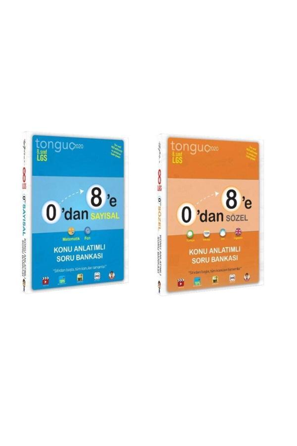 Tonguç Akademi 8. Sınıf 0'dan 8'e Sayısal 0'dan 8'e Sözel Set Yeni - Tonguç Akademi - Image 1