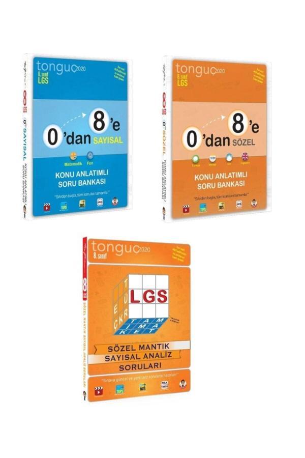 Tonguç Akademi 8. Sınıf 0'dan 8'e Sayısal Sözel + Sözel Mantık Sayısal Analiz Yeni - Tonguç Akademi - Image 1
