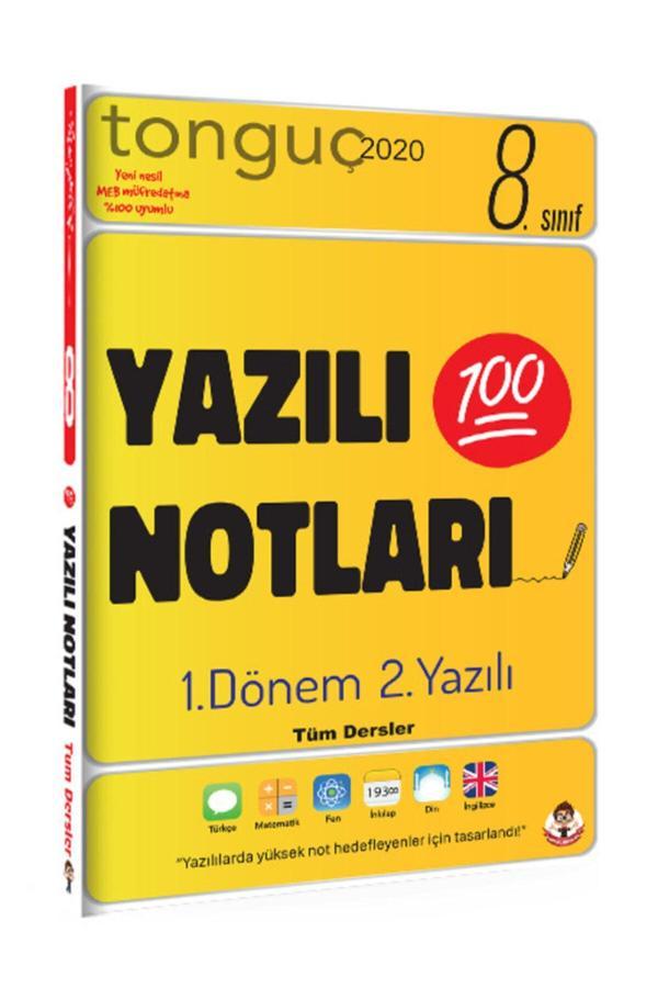 Tonguç Akademi 8. Sınıf 1. Dönem 2. Yazılı Notları - Tonguç Akademi - Image 1