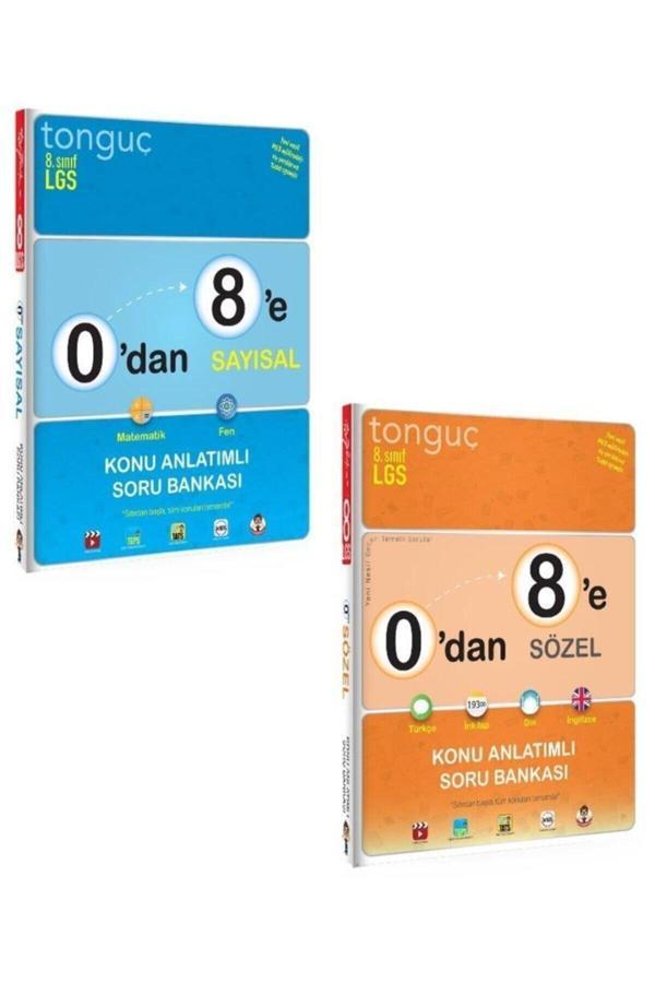 Tonguç Akademi 8. Sınıf Lgs 0 Dan 8 E Sözel + Sayısal Seti Yeni 2021 - Tonguç Akademi - Image 1