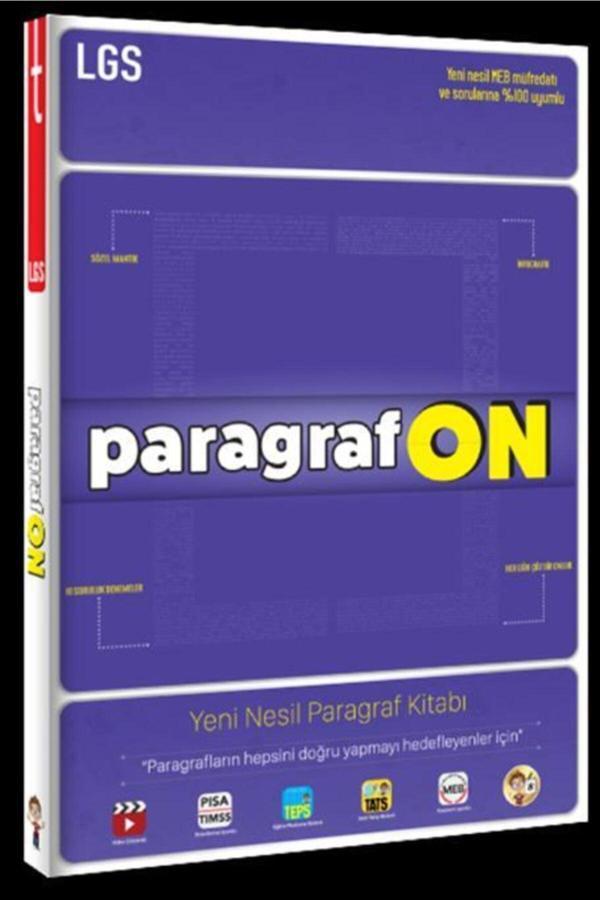 Tonguç Akademi Lgs Paragrafon Yeni Nesil Paragraf Kitabı - Tonguç Akademi - Image 1