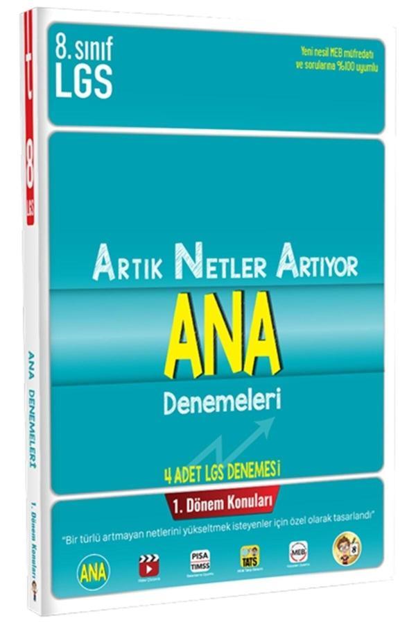 Tonguç Akademi Tnguç 8. Sınıf Lgs 4 Adet Ana Denemeleri 1. Dönem Konuları - Tonguç Akademi - Image 1