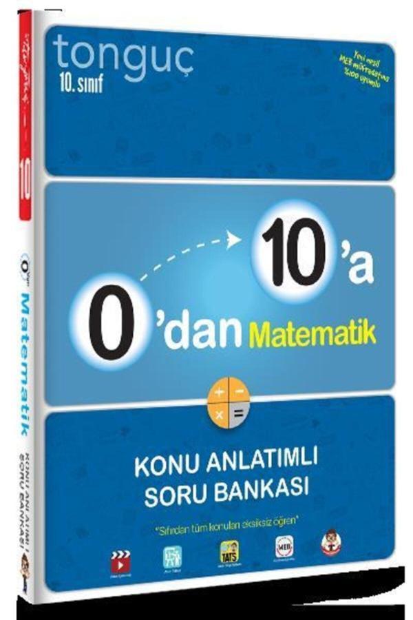 Tonguç Akademi Tonguç 0 Dan 10 A Matematik Konu Anlatımlı Soru Bankası - Tonguç Akademi - Image 1