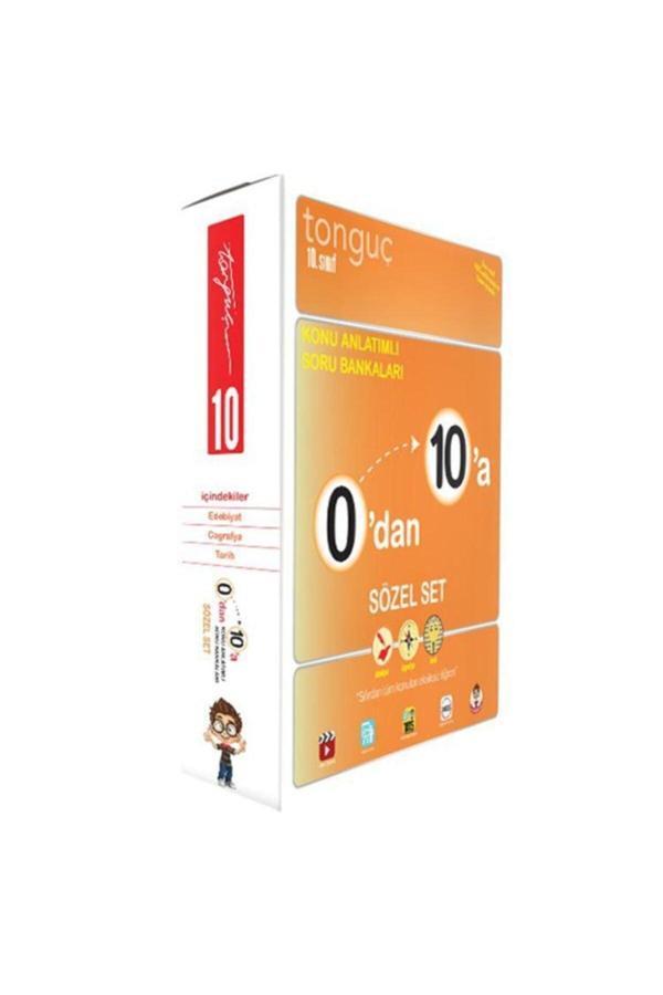Tonguç Akademi Tonguç 0'dan 10'a Konu Anlatımlı Soru Bankası Sözel Set - Tonguç Akademi - Image 1