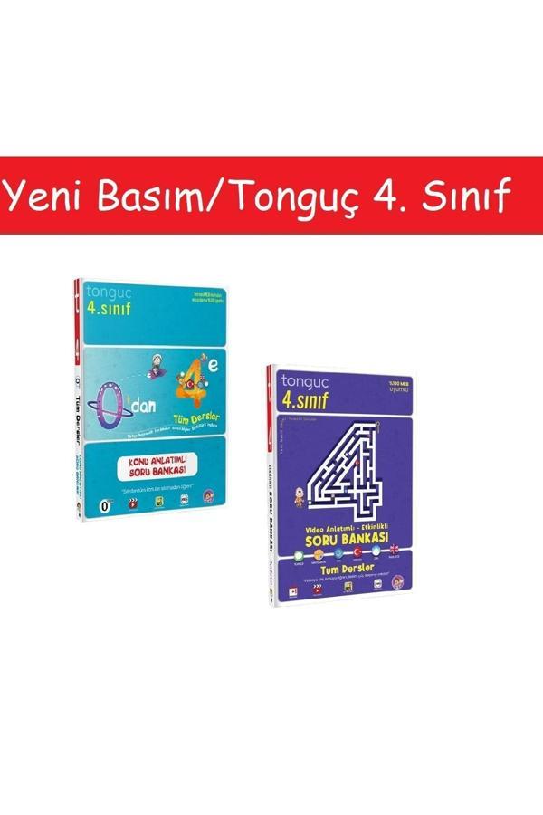 Tonguç Akademi Tonguç 0'dan 4'e Konu Anlatımlı Soru Bankası & 4. Sınıf Video Anlatımlı-etkinlikli Soru Bankası - Tonguç Akademi - Image 1