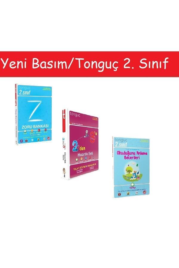Tonguç Akademi Tonguç 2. Sınıf Zoru Bankası & 2'den 3'e Hazırlık Seti & 2. Sınıf Türkçe Okuduğunu Anlama Becerileri - Tonguç Akademi - Image 1