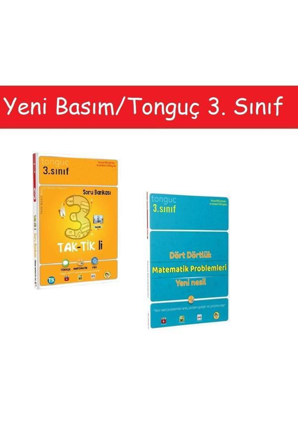Tonguç Akademi Tonguç 3. Sınıf Taktikli Soru Bankası & 3. Sınıf Dört Dörtlük Matematik - Tonguç Akademi - Image 1