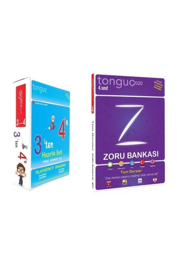 Tonguç Akademi Tonguç 4. Sınıf 3'ten 4'e Hazırlık Seti + 4. Sınıf Zoru Bankası - Tonguç Akademi - Image 1