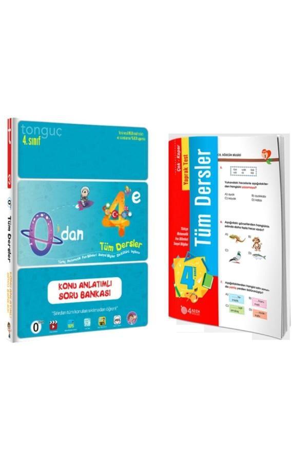 Tonguç Akademi Tonguç 4. Sınıf Tüm Dersler 0 Dan 4 E Konu Anlatımlı Soru Bankası - Tüm Dersler Yaprak Test - Tonguç Akademi - Image 1