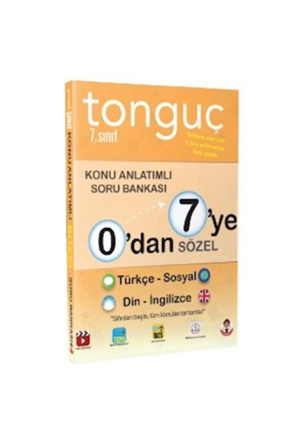 Tonguç Akademi Tonguç 7. Sınıf 0'dan 7'ye Sözel Konu Anlatımlı Soru Bankası - Tonguç Akademi - Image 1