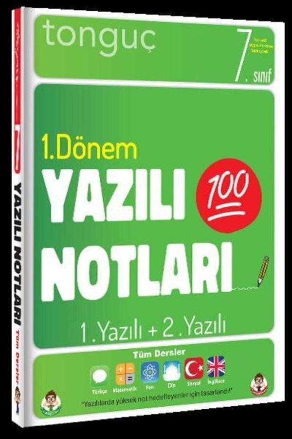 Tonguç Akademi Tonguç 7. Sınıf Yazılı Notları 1.dönem 1 Ve 2. Yazılı - Tonguç Akademi - Image 1