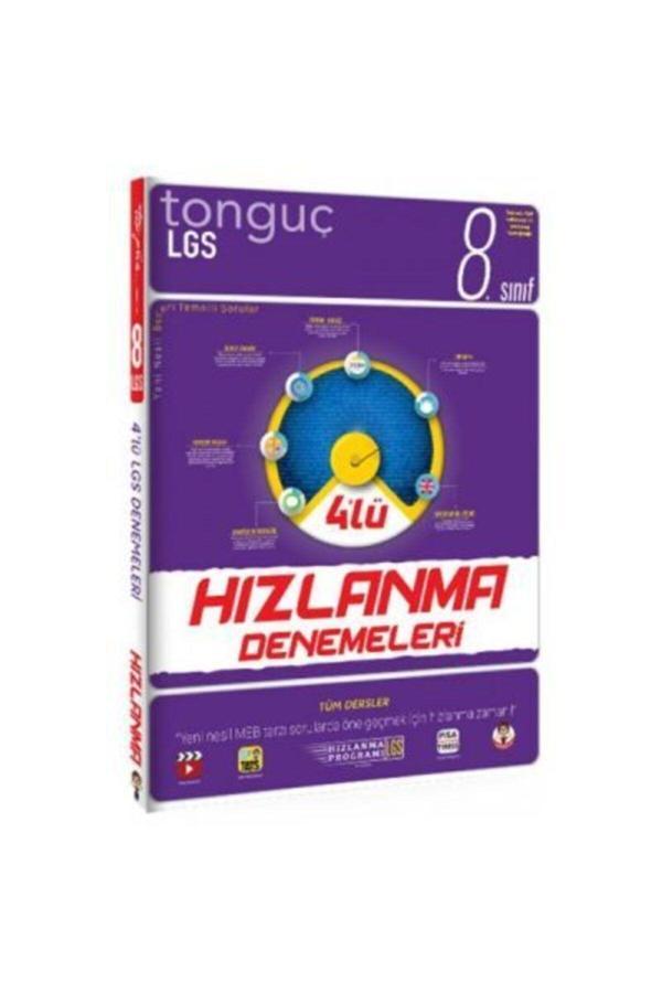 Tonguç Akademi Tonguç 8. Sınıf 4 Lü Hızlandırma Denemeleri - Tonguç Akademi - Image 1