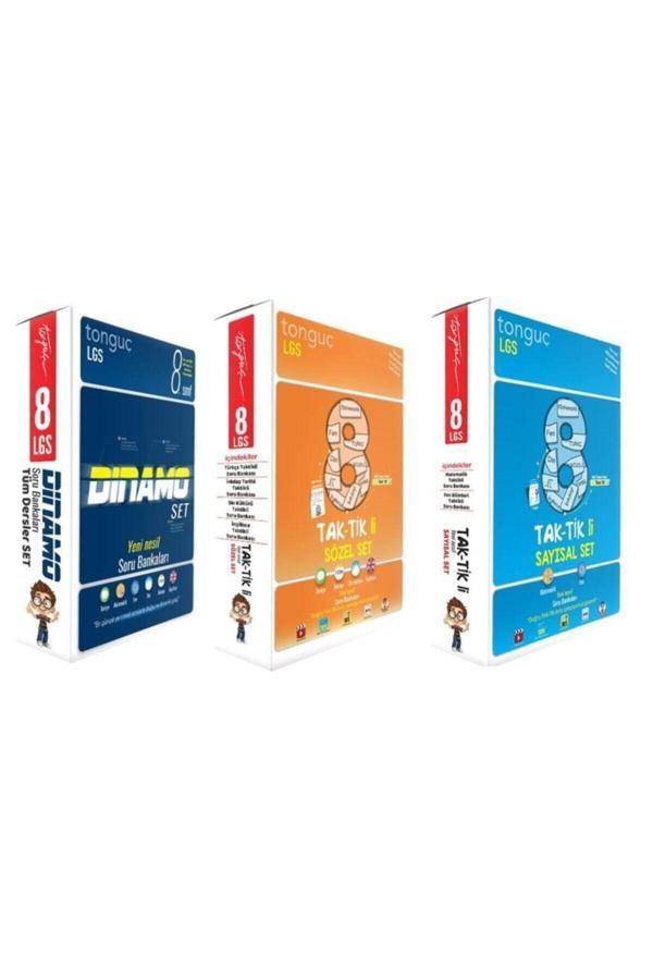 Tonguç Akademi Tonguç 8. Sınıf Yeni Nesil Dinamo Ve Sayısal Sözel Taktikli Set - Tonguç Akademi - Image 1