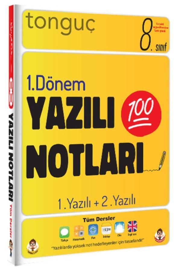 Tonguç Akademi 8.Sınıf 1.dönem Yazılı Notları - Tonguç Akademi - Image 1