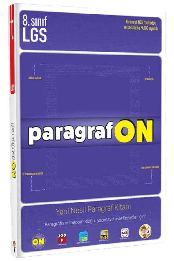 Tonguç Akademi Tonguç Lgs Paragrafon Yeni Nesil Paragraf Kitabı - Tonguç Akademi - Image 1
