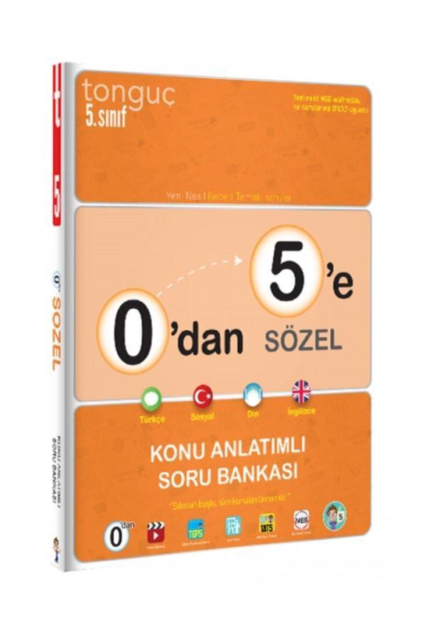 Tonguç Akademi Tonguç Yayınları 0'dan 5'e Sözel Konu Anlatımlı Soru Bankası - Tonguç Akademi - Image 1
