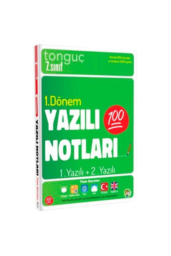 Tonguç Akademi Tonguç Yayınları 7. Sınıf Yazılı Noarı 1. Dönem 1 Ve 2. Yazılı - Tonguç Akademi - Image 1