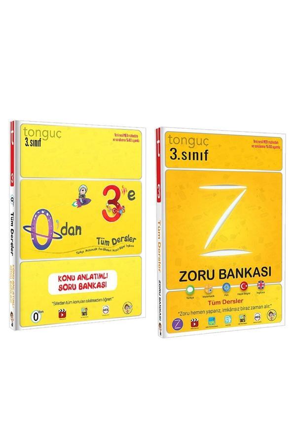 Tonguç Akademi Yayınları 3. Sınıf 0 Dan 3 E Tüm Dersler Konu Anlatımlı Soru Bankası Zoru Set - Tonguç Akademi - Image 1