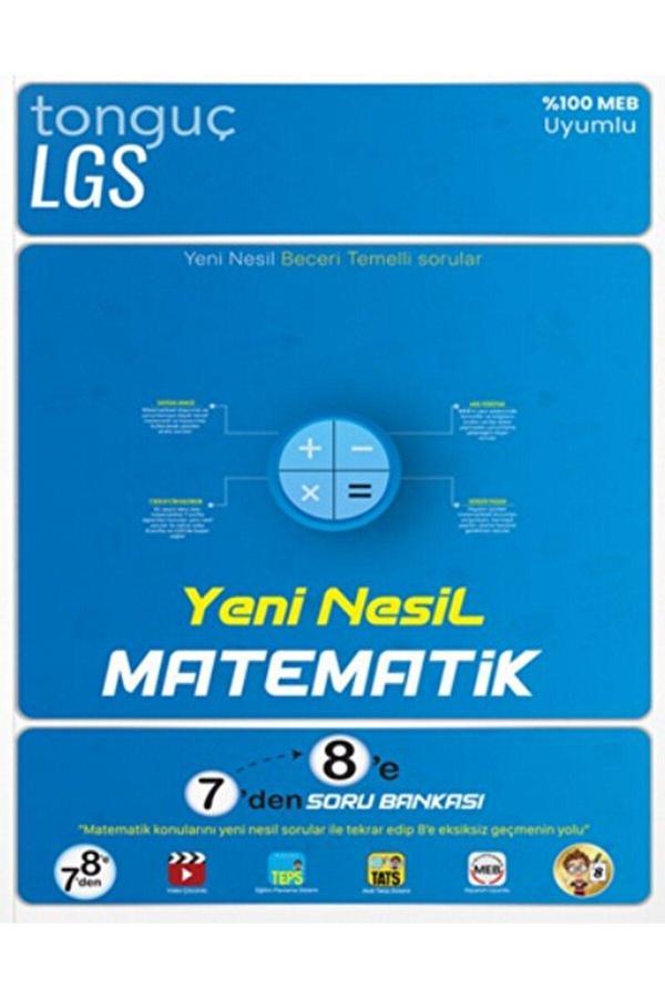 Tonguç Akademi Yeni Nesil Matematik 7'den 8'e Soru Bankası Kolektif 9786254223808 - Tonguç Akademi - Image 1