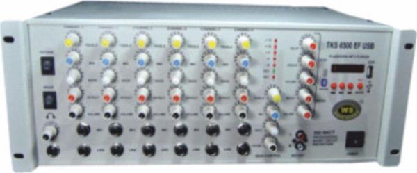 Westsound Tks 6300 Ef/usb 6 Kanal Mikserli Amplifikatör - Image 1