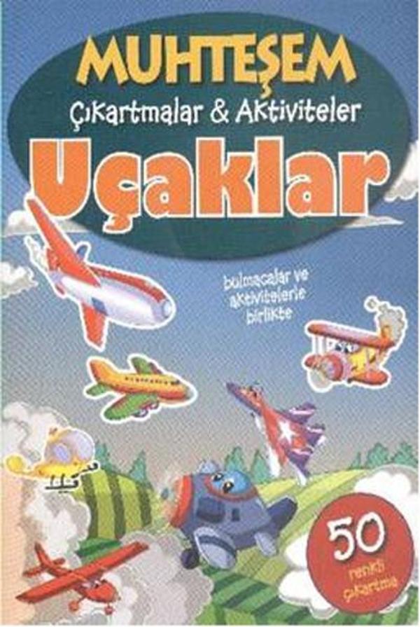 Muhteşem Çıkartmalar - Aktiviteler Uçaklar - Parıltı Yayınları - Image 1