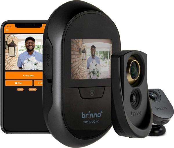 Brinno Duo SHC1000W Ön Kapı Gözetleme Kamerası - Akıllı Ev Güvenlik Sistemi - Image 1