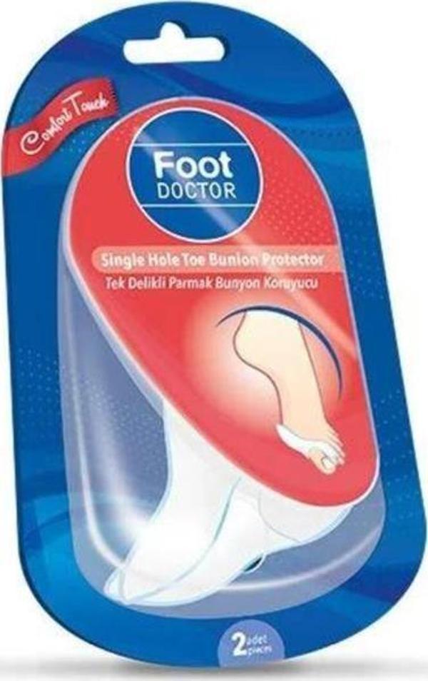 Foot Doctor Tek Delikli Parmak Bunyon Koruyucu 2 Adet - Image 1