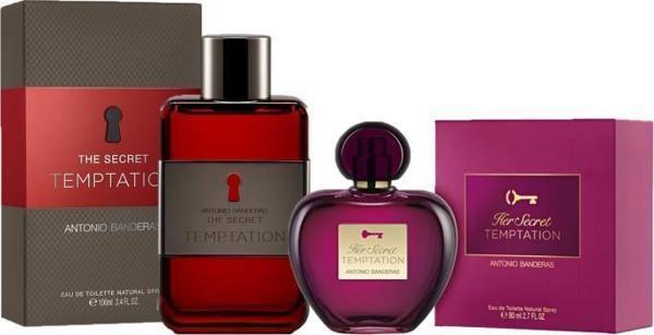 Antonio Banderas Her Secret Temptation EDT 80 ml + The Secret Temptation EDT 100 ml - Image 1