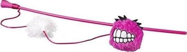 Rogz Catnip Toyz Fluffy Magic Stick Peluş Kedi Olta Oyuncağı Pembe 46 Cm - Image 1