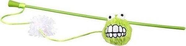 Rogz Catnip Toyz Fluffy Magic Stick Peluş Kedi Olta Oyuncağı Yeşil 46 Cm - Image 1