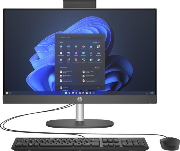 HP ProOne 240 G10 8T2W8ES i7-1355U 32GB 512GB SSD O/B Intel Iris Xe 23.8" Gri DOS All in One PC - Image 1