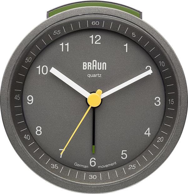 Braun BNC007GYGY Alarmlı Masa Saati Gri - Image 1