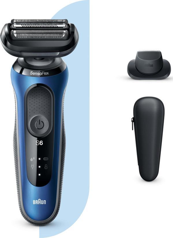 Braun Seri 6 B1200s Kablosuz Tıraş Makinası, SensoFlex, EasyClick Islak & Kuru - Image 1
