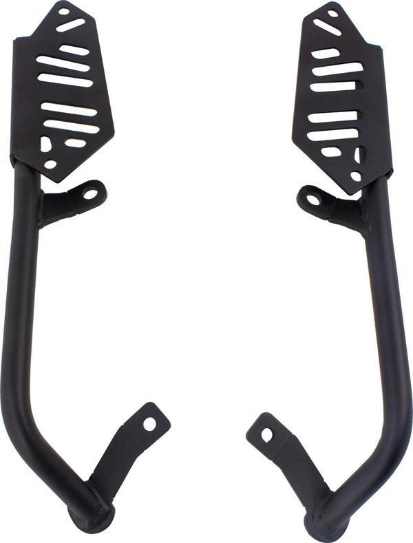 GP Kompozit Yamaha MT-09 Tracer 2015-2020 Uyumlu Çanta Demiri Siyah - Image 1