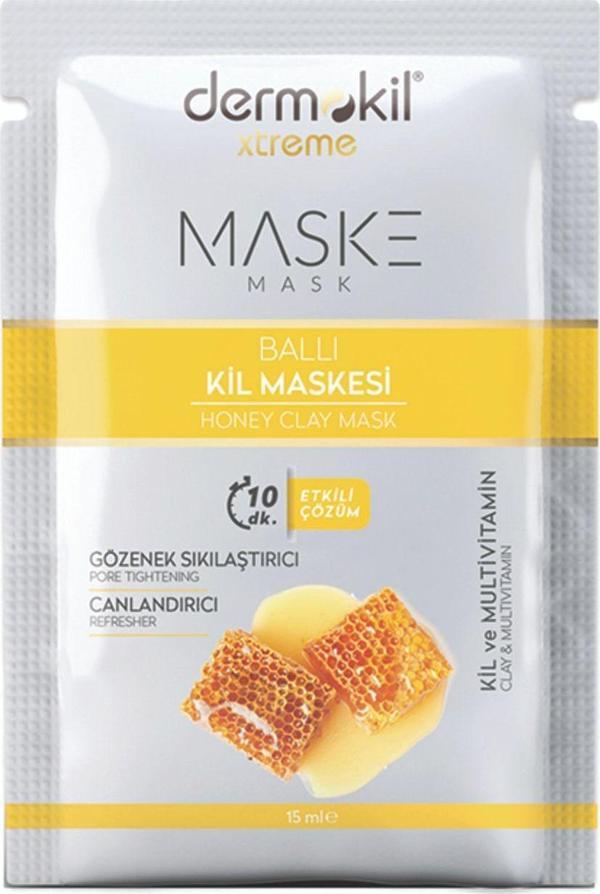 Dermokil Bal Özlü Kil Maskesi 15 Ml - Image 1